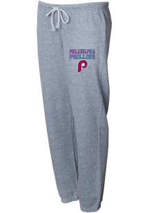 Concepts Sport Philadelphia Phillies Womens Mainsteam Grey Sweatpants