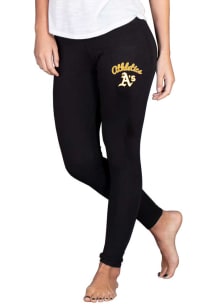 Concepts Sport Oakland Athletics Womens Black Fraction Pants