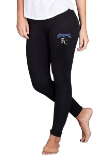 Concepts Sport Kansas City Royals Womens Black Fraction Pants