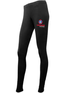Concepts Sport Chicago Cubs Womens Black Fraction Pants