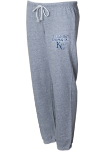 Concepts Sport Kansas City Royals Womens Mainstream Grey Sweatpants