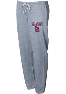 Concepts Sport St Louis Cardinals Womens Mainstream Grey Sweatpants