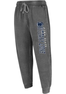 Concepts Sport Penn State Nittany Lions Mens Charcoal Trackside Burnout Lounge Jogger Fashion Swea..