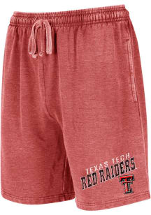 Concepts Sport Texas Tech Red Raiders Mens Red Trackside Burnout Shorts