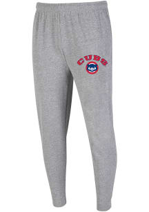 Concepts Sport Chicago Cubs Mens Grey Mainstream Jogger Fashion Sweatpants