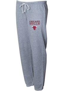 Concepts Sport Chicago Bulls Womens Mainstream Grey Sweatpants