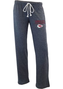 Concepts Sport Kansas City Chiefs Womens Charcoal Quest Loungewear Sleep Pants