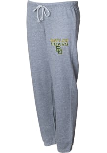 Concepts Sport Baylor Bears Womens Mainstream Grey Sweatpants