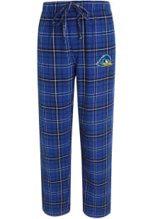 Concepts Sport Delaware Fightin' Blue Hens Mens Blue Plaid Flannel Flannel Sleep Pants
