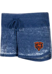 Concepts Sport Chicago Bears Womens Navy Blue Resurgence Shorts