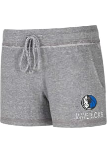 Concepts Sport Dallas Mavericks Womens Grey Mainstream Shorts