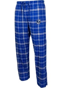 Concepts Sport Creighton Bluejays Mens Blue Ultimate Plaid Sleep Pants