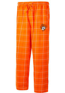 Concepts Sport Oklahoma State Cowboys Mens Orange Ultimate Plaid Sleep Pants
