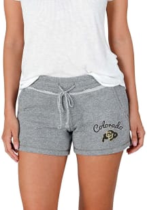 Concepts Sport Colorado Buffaloes Womens Grey Mainstream Terry Shorts