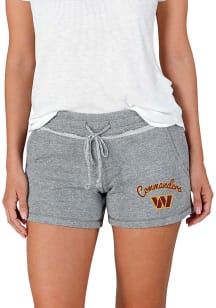 Concepts Sport Washington Commanders Womens Grey Mainstream Terry Shorts
