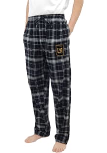 Concepts Sport Los Angeles FC Mens Black Ultimate Flannel Sleep Pants