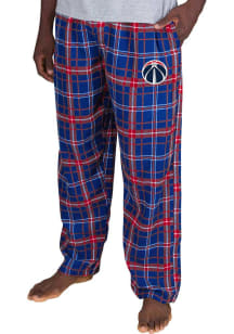 Concepts Sport Washington Wizards Mens Blue Ultimate Flannel Sleep Pants