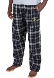 Concepts Sport Colorado Buffaloes Mens Black Ultimate Flannel Sleep Pants