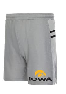 Concepts Sport Iowa Hawkeyes Mens Grey Stature Shorts