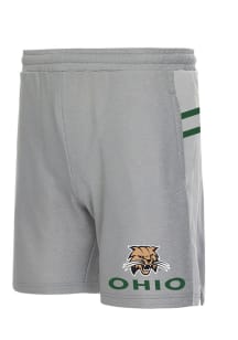Concepts Sport Ohio Bobcats Mens Grey Stature Shorts