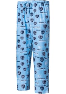 Concepts Sport Sporting Kansas City Mens Light Blue Breakthrough Sleep Pants