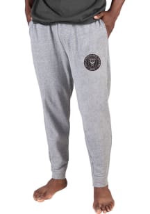 Concepts Sport Inter Miami CF Mens Grey Mainstream Cuffed Terry Sweatpants