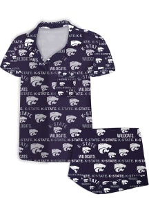 K-State Wildcats Womens Purple Flagship PJ Set