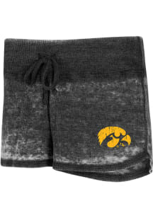 Concepts Sport Iowa Hawkeyes Womens Charcoal Resurgence Shorts