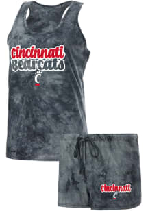 Concepts Sport Cincinnati Bearcats Womens Charcoal Billboard PJ Set