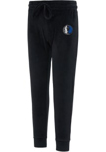 Concepts Sport Dallas Mavericks Womens Intermission Black Sweatpants