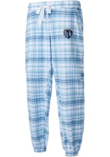 Concepts Sport Sporting Kansas City Womens Light Blue Mainstay Loungewear Sleep Pants