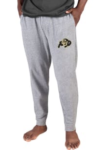 Concepts Sport Colorado Buffaloes Mens Grey Mainstream Cuffed Terry Sweatpants