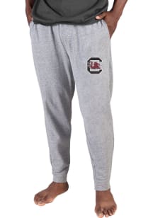 Concepts Sport South Carolina Gamecocks Mens Grey Mainstream Cuffed Terry Sweatpants