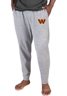 Concepts Sport Washington Commanders Mens Grey Mainstream Cuffed Terry Sweatpants