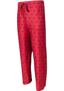 Concepts Sport Arkansas Razorbacks Mens Cardinal Gauge Sleep Pants