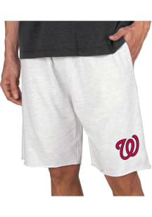 Concepts Sport Washington Nationals Mens Oatmeal Mainstream Shorts