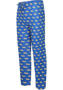 Concepts Sport Pitt Panthers Mens Blue Gauge Sleep Pants
