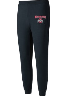 Concepts Sport Ohio State Buckeyes Mens Black Rally Jogger Pants