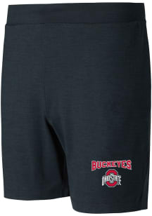 Concepts Sport Ohio State Buckeyes Mens Black Rally Shorts