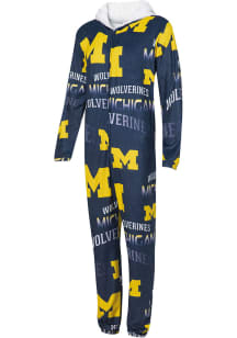 Concepts Sport Michigan Wolverines Mens Blue Windfall Sleep Pants