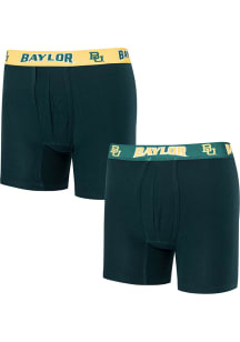 Concepts Sport Baylor Bears Mens Green Breakthrough Boxer Shorts