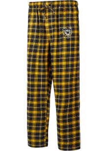 Concepts Sport Fort Hays State Tigers Mens Black Ledger Plaid Sleep Pants