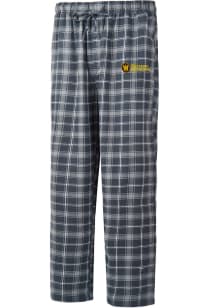 Concepts Sport Western Michigan Broncos Mens Charcoal Ledger Plaid Sleep Pants