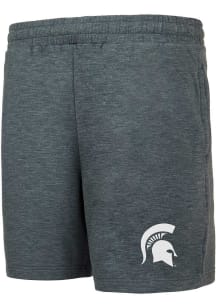 Concepts Sport Michigan State Spartans Mens Charcoal Powerplay Shorts