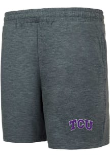 Concepts Sport TCU Horned Frogs Mens Charcoal Powerplay Shorts