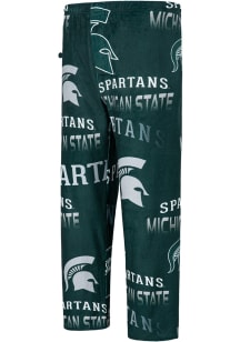 Concepts Sport Michigan State Spartans Mens Green Windfall Design Sleep Pants