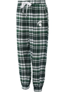 Concepts Sport Michigan State Spartans Womens Green Mainstay Loungewear Sleep Pants