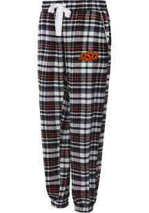 Concepts Sport Oklahoma State Cowboys Womens Black Mainstay Loungewear Sleep Pants