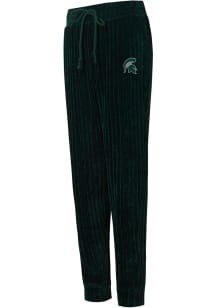 Concepts Sport Michigan State Spartans Womens Linger Green Sweatpants