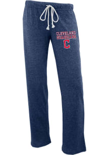 Concepts Sport Cleveland Guardians Womens Navy Blue Quest Loungewear Sleep Pants